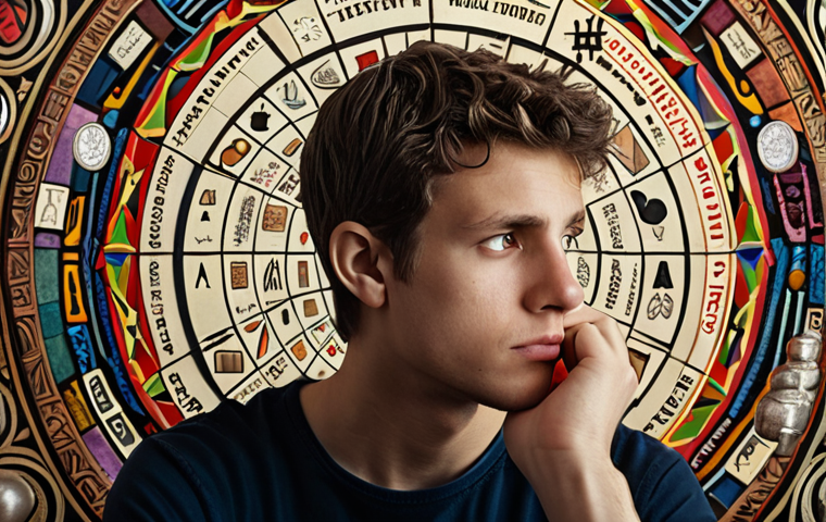 **A person thoughtfully reflecting, surrounded by symbols representing values like honesty, justice, and kindness. The background should be soft and encouraging, evoking self-discovery.** (This visualizes the section about exploring personal values and beliefs)